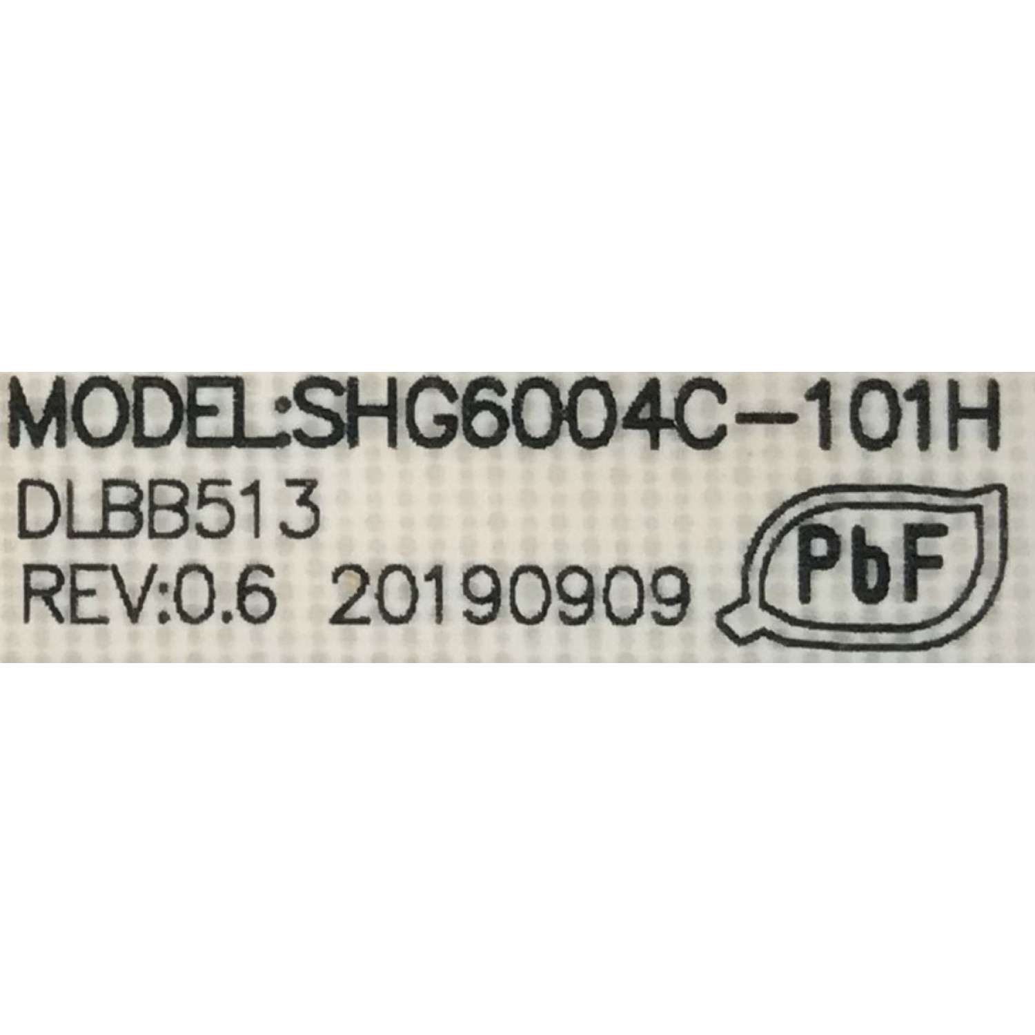 FUENTES DE PODER ORIGINAL PARA TV AMAZON OMNI SERIES / NUMERO DE PARTE 81-PBEG55-H4C81AP / SHG6004C-101H / DLBB513 / 20190909 / CQC14134104969 / SHG6004C81-101HA / SHG6004C / MODELO K24NE5 55'' PULGADAS - Imagen 3